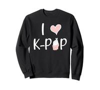 I Love K-POP South Korea Music K Pop Sudadera