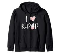I Love K-POP South Korea Music K Pop Sudadera con Capucha