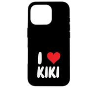 I Love Kiki - Corazón - Nombre Carcasa para iPhone 16 Pro