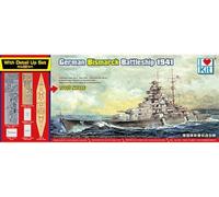I Love Kit 65701 - 1:700 Top Grado Alemán Bismarck Battleship - Nuevo