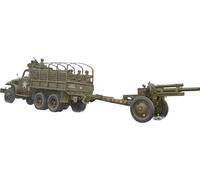 I Love Kits - 1/35 CCKW-325 con M2A1 105 mm obús - Construcción de maquetas de plástico - Escala: 1:35