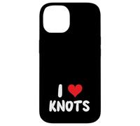 I Love Knots - Corazón - Nudo Atando Barco Barco Yate Marinero Carcasa para iPhone 14