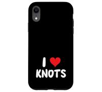 I Love Knots - Corazón - Nudo Atando Barco Barco Yate Marinero Carcasa para iPhone XR