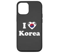 I Love Korea I Heart Korea Korean Carcasa para iPhone 12/12 Pro