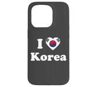 I Love Korea I Heart Korea Korean Carcasa para iPhone 15 Pro