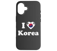 I Love Korea I Heart Korea Korean Carcasa para iPhone 16