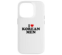 I Love Korean Men Carcasa para iPhone 14 Pro