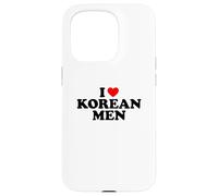 I Love Korean Men Carcasa para iPhone 15 Pro