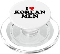 I Love Korean Men PopSockets PopGrip para MagSafe