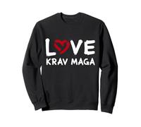 I Love Krav Maga Entrenamiento de autodefensa Arte de Lucha israelí Sudadera