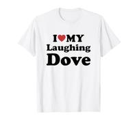 I Love Laughing Dove Camiseta