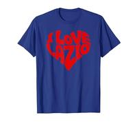 I Love Lazio Camiseta, Hombre, Azul Real, XXL