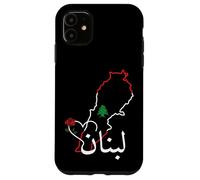 I Love Lebanon Bandera libanesa, Bandera libanesa, Beirut Líbano Carcasa para iPhone 11