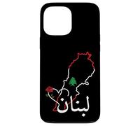 I Love Lebanon Bandera libanesa, Bandera libanesa, Beirut Líbano Carcasa para iPhone 13 Pro MAX