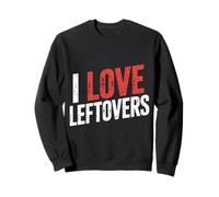 I Love Leftovers Cocina de Comida cocinera práctica |- Sudadera