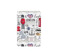 I Love London - Ambientador para coche, 10 hojas perfumadas para colgar