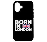 I Love London, Born in London, London Illustration Graphic Carcasa para iPhone 16