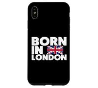 I Love London, Born in London, London Illustration Graphic Carcasa para iPhone XS Max