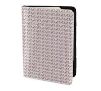 I Love London - Cartera para documentos de viaje con estampado de 5.5 pulgadas, elegante, para guardar documentos de viaje