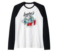 I Love London, Cool London UK Graphic Outfit, It's London Camiseta Manga Raglan