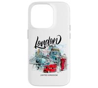 I Love London, Cool London UK Graphic Outfit, It's London Carcasa para iPhone 14 Pro