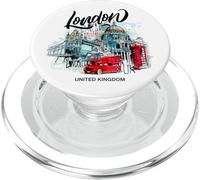 I Love London, Cool London UK Graphic Outfit, It's London PopSockets PopGrip para MagSafe