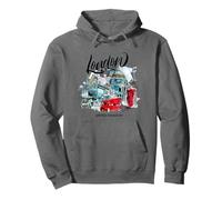 I Love London, Cool London UK Graphic Outfit, It's London Sudadera con Capucha