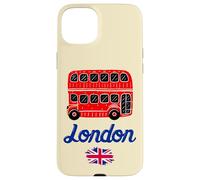 I Love London, Cool London UK Red Bus Illustration Graphic Carcasa para iPhone 15 Plus