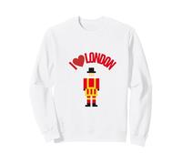 I Love London Pixel Design - Recuerdo de Beefeater Guard Sudadera