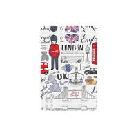 I Love London Printing - Ambientador para coche, 10 piezas, hojas aromáticas, accesorios para colgar en el coche con cuerdas para decoración