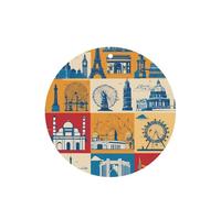 I Love London Printing - Ambientadores de coche para hojas colgantes perfumadas para baño, 10 unidades, con cuerda