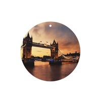 I Love London Printing - Ambientadores de coche para hojas colgantes perfumadas para baño, 10 unidades, con cuerda