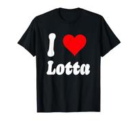 I Love Lotta - Diseño de corazón Camiseta