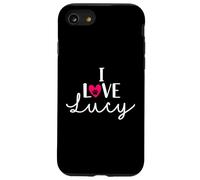 I Love Lucy A Love - Nombre de perro con diseño de corazón Carcasa para iPhone SE (2020) / 7 / 8