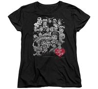 I Love Lucy - Camiseta - Manga Corta - Mujer Negro Negro Medium