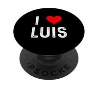 I Love Luis - Corazón - Angustiado PopSockets PopGrip Adhesivo