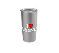 I Love Lying Vaso térmico de acero inoxidable de doble pared