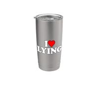 I Love Lying Vaso térmico de acero inoxidable de doble pared