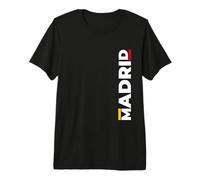 I Love Madrid, Cool Madrid Spain Illustration Design Style Camiseta Premium