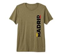 I Love Madrid, Cool Madrid Spain Illustration Design Style Camiseta Premium