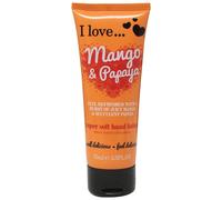 I love mango & papaya hand lotion, helps to soothe skin & relieves dry