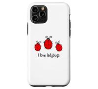 I Love Mariquitas Insectos Mariquita Escarabajo Mariquita Carcasa para iPhone 11 Pro