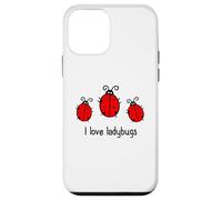 I Love Mariquitas Insectos Mariquita Escarabajo Mariquita Carcasa para iPhone 12 mini