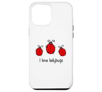 I Love Mariquitas Insectos Mariquita Escarabajo Mariquita Carcasa para iPhone 12 Pro Max