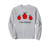 I Love Mariquitas Insectos Mariquita Escarabajo Mariquita Sudadera