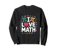 I Love Math Pi Ecuación Álgebra Geometría Diversión Sudadera