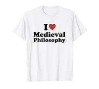I Love Medieval Philosophy Student Major Graduation Camiseta
