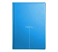 I Love Menu ria43bm portamenu, PVC, Azul, 31.3 x 22.6 x 0.7 cm