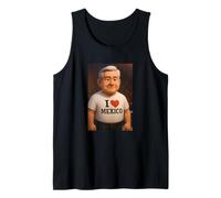 I Love Mexico Illustration Novelty Graphic Designs Camiseta sin Mangas