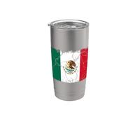 I Love Mexico, Vintage Mexico Illustration Graphic Designs Vaso térmico de acero inoxidable de doble pared